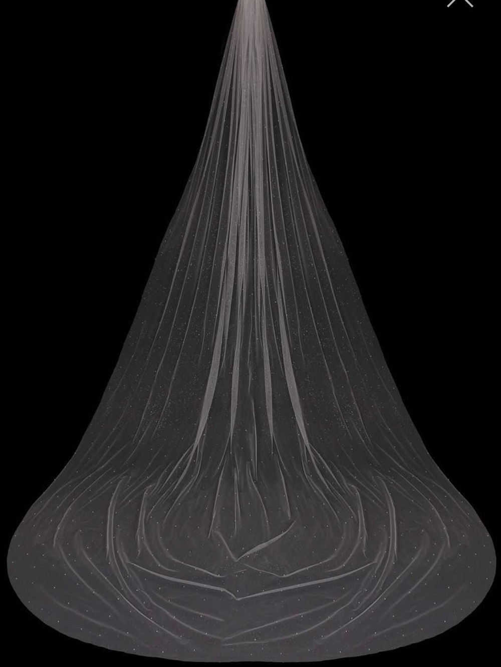 Bridal Tulle Cathedral Veil - White
enVogue bridal veil - Picture 2 of 8